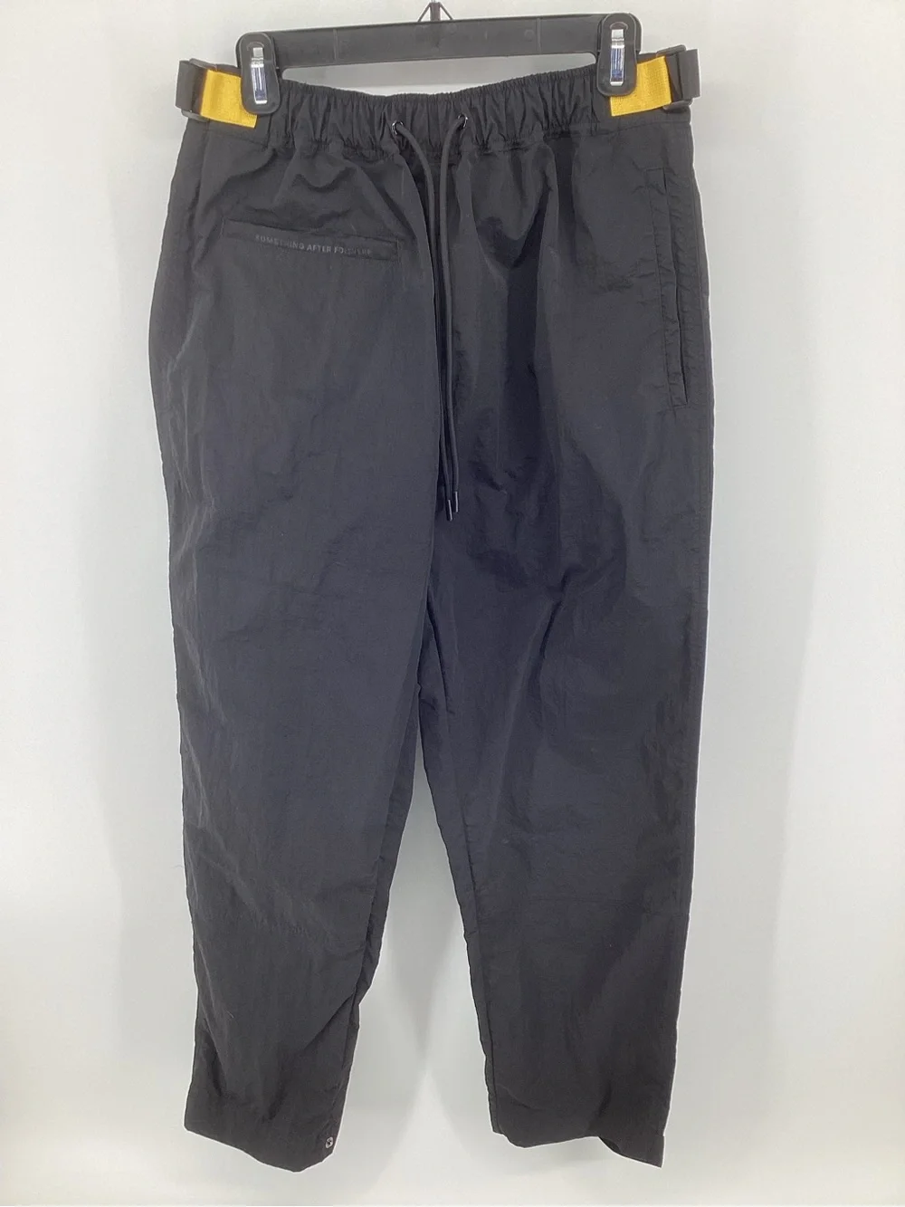 Something After Forever Black Relaxed Drawstring pants